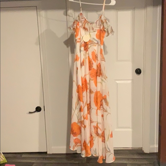 NWT romantic high low dress - Picture 5 of 5